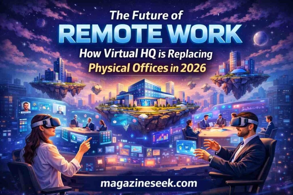 Future Remote work Virtual HQ 2026