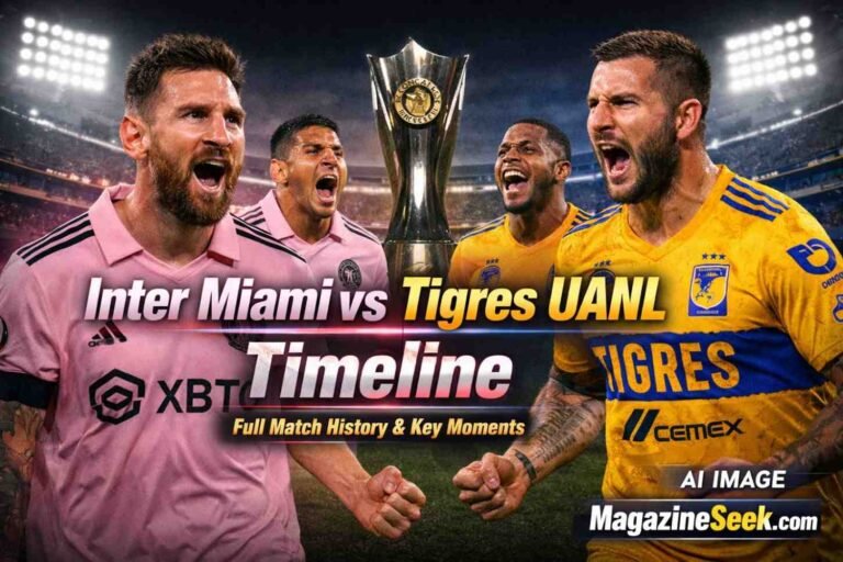 Inter Miami vs Tigres UANL Timeline