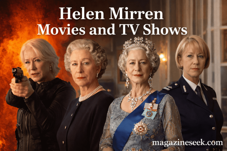 helen mirren movies and tv shows